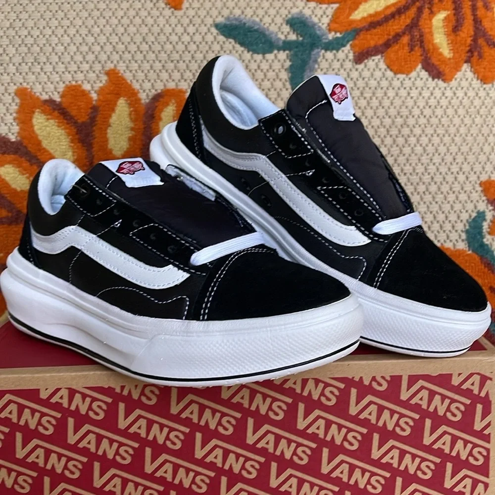 Vans WMNS Oid Skool Over Black/White VN0A7Q5EBA2 Sneakers Platforms